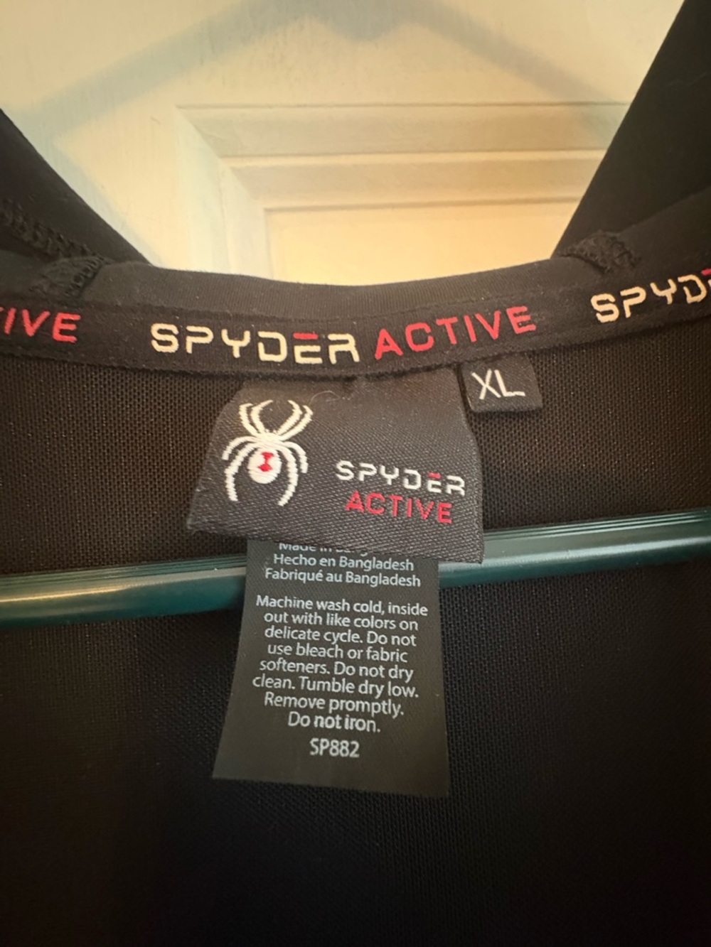 Spyder Women's Black Hooded Zip Jacket - Picture 8 of 8
